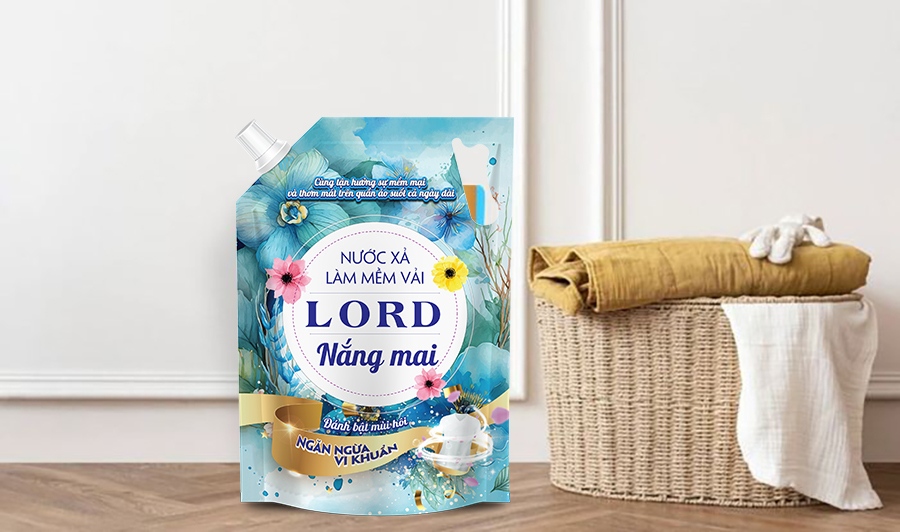 Nước Xả Vải Lord Nắng Mai – Hương Nắng Dịu Dàng, Mềm Vải Mịn Màng