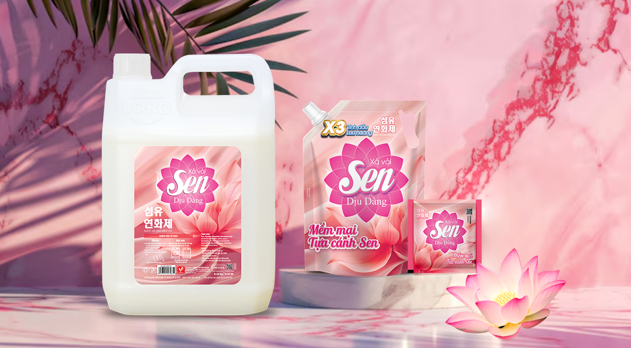 Trải Nghiệm Nước Xả Vải Sen Dịu Dàng – Khi Mỗi Bộ Quần Áo Đều Là Làn Gió Thư Thái