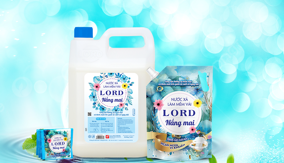 Lung Linh Như Nắng Mai – Quần Áo Thơm Mềm Với Nước Xả LORD