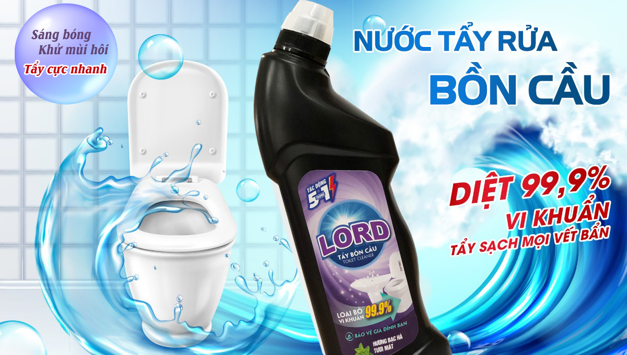 Sạch Bóng Từng Góc – Thơm Mát Hương Bạc Hà Cùng Lord