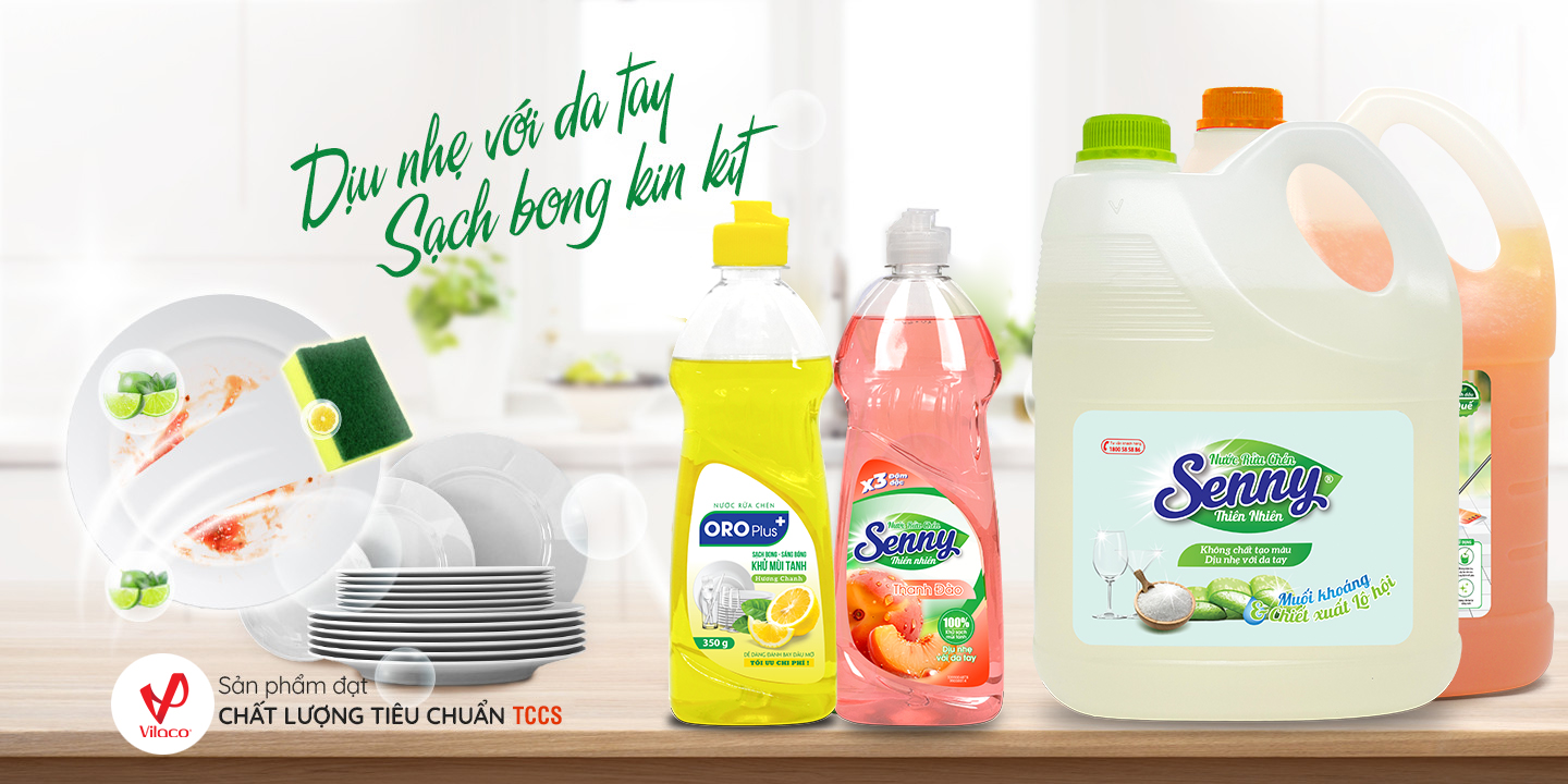 Nước rửa chén Senny – Sức Mạnh Thiên Nhiên Cho Chén Bát Sạch Bóng