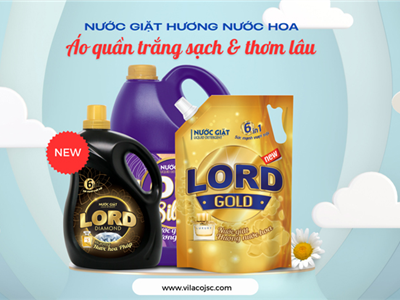 Bộ 3 nước giặt hương nước hoa Lord được chị em ưa thích hiện nay