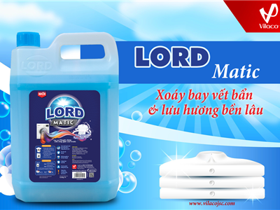 Nước giặt Lord Matic - Xoáy bay vết bẩn & lưu hương bền lâu