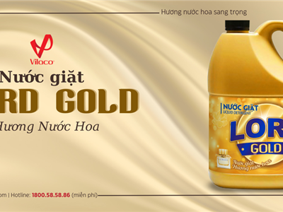 Nước giặt Lord gold hương nước hoa - Sạch, thơm, kinh tế cho mọi nhà