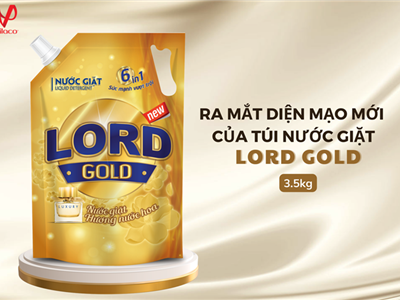 RA MẮT DIỆN MẠO MỚI CỦA TÚI NƯỚC GIẶT LORD GOLD 3.5 KG