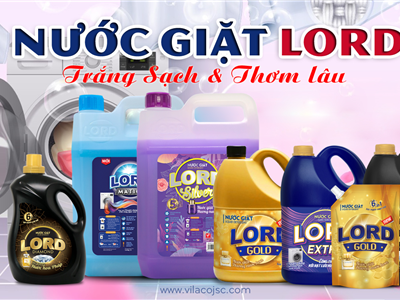 Top nước giặt xả cao cấp đậm đặc Lord thơm lâu được yêu thích nhất hiện nay