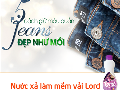 Sử dụng nước xả vải để giặt quần Jeans, nên hay không?