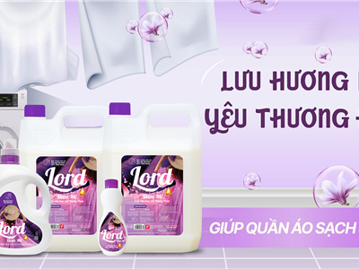 Vải Mềm, Hương Thơm, Cảm Xúc Trọn Vẹn – Cùng Nước Xả Vải Lord Đam Mê