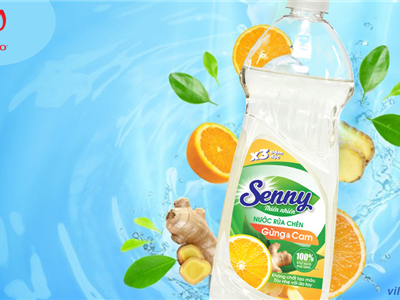 Nước Rửa Chén Senny Gừng Cam – Thơm Lành Tự Nhiên, Sạch Đến Ngỡ Ngàng