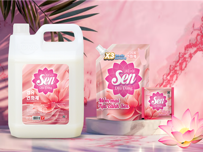 Trải Nghiệm Nước Xả Vải Sen Dịu Dàng – Khi Mỗi Bộ Quần Áo Đều Là Làn Gió Thư Thái