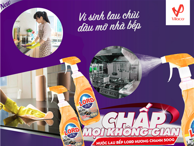 Tuyệt chiêu vệ sinh NHÀ BẾP cực kì sạch sẽ - Nhanh chóng - Sáng bóng với Lord chanh