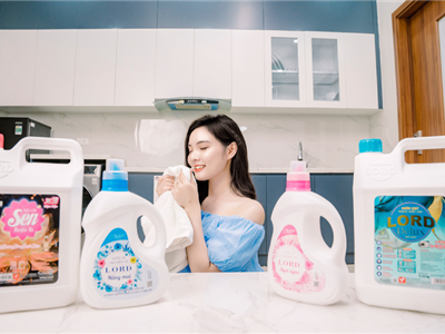 Nước xả vải Lord hương nắng mai - Toả hương tươi mát, đánh thức ngày mới