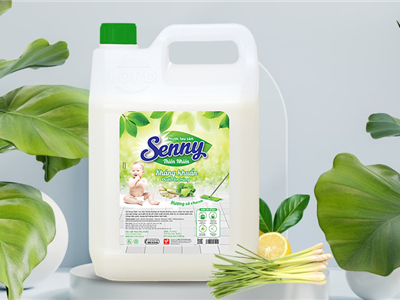 Lau Sàn Nhẹ Tay – Sạch Ngay Với Hương Sả Chanh Senny