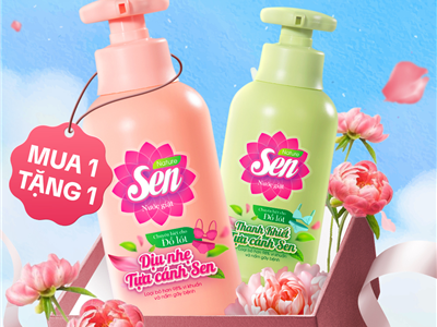  Deal Hời Chớ Bỏ Lỡ: Mua 1 Tặng 1 Nước Giặt Đồ Lót SEN Chỉ 99K!