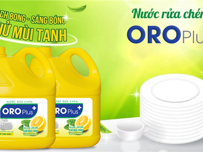 Trải Nghiệm Sạch Mát Tự Nhiên Với Nước Rửa Chén Oroplus Tinh Chất Chanh