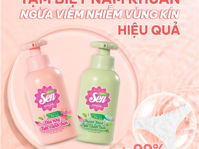 Đồ Chip Sạch Thơm, Ngăn Ngừa Viêm Nhiễm – Nước Giặt Đồ Lót Sen