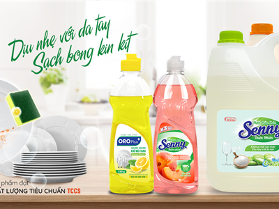 Nước rửa chén Senny – Sức Mạnh Thiên Nhiên Cho Chén Bát Sạch Bóng