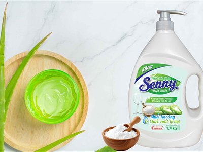 Senny Lô Hội 1.4kg – Tinh Chất Lô Hội Dịu Nhẹ, Hương Thơm Tươi Mát