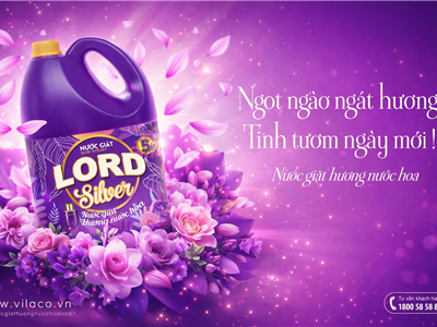 Lord Silver Hương Nước Hoa – Giải Pháp Giặt Giũ Thơm Lâu, Sạch Sâu, Dịu Nhẹ Cho Cả Gia Đình