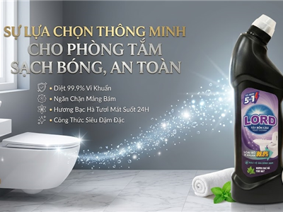 Tẩy Bồn Cầu Lord Hương Thơm Ngát – Giải Pháp Làm Sạch Hiệu Quả Cho Nhà Vệ Sinh Thơm Mát