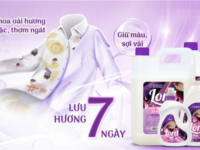 Nước Xả Vải Lord Hương Đam Mê Tinh Dầu Hoa Oải Hương Lavender Pháp – Lưu Hương Quyến Rũ, Mềm Mại Từng Sợi Vải