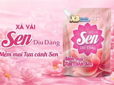 Nước Xả Làm Mềm Vải Sen Dịu Dàng – Bí Quyết Giữ Quần Áo Mềm Mại, Thơm Lâu Mỗi Ngày