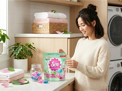 Viên Giặt Xả Sen – Bí Quyết Cho Quần Áo Lên Hương Thanh Mát Tựa Cánh Sen