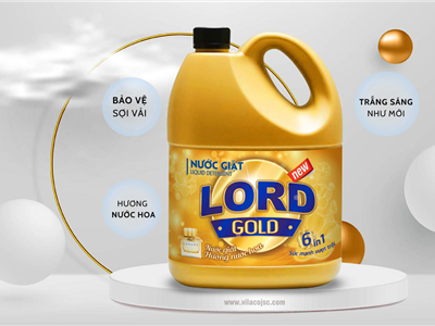 Tạm biệt nỗi lo quần áo hư tổn, áo quần ngát hương thơm với nước giặt Lord Gold