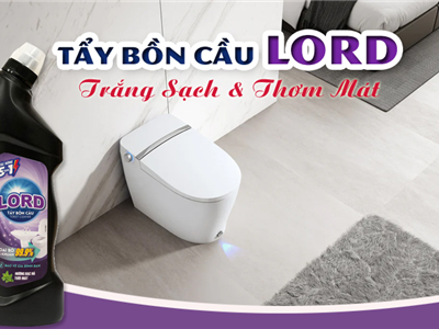 Nước tẩy bồn cầu Lord siêu sạch diệt khuẩn cực mạnh