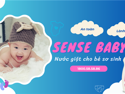 Bí kíp chăm sóc áo quần bé yêu luôn thơm tho với nước giặt Sense Baby