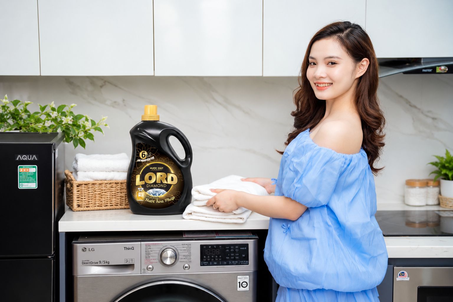 Nước Giặt Lord Diamond Hương Nước Hoa Pháp – Sạch Sâu, Thơm Lâu, Đẳng Cấp