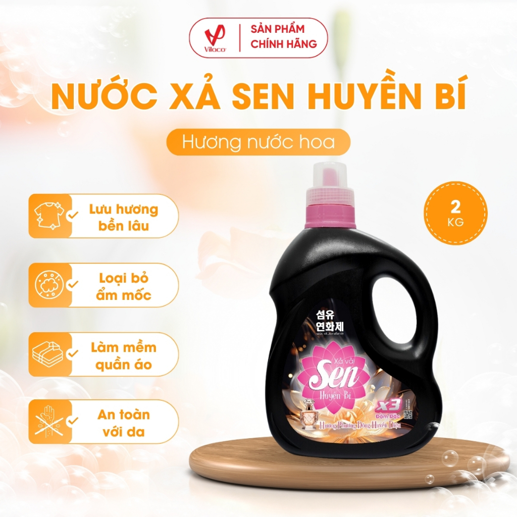 Nước xả vải cao cấp Sen Huyền Bí 