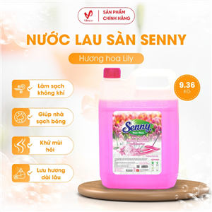 Nước Lau Sàn Senny Hương Hoa Lily 9.36kg