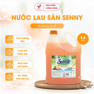 Nước Lau Sàn Senny Hương Quế 3.8kg