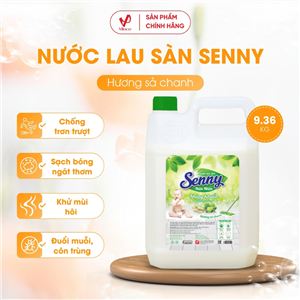 Nước Lau Sàn SENNY Hương Sả Chanh 3.8kg