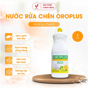 Nước Rửa Chén Oroplus Hương Chanh 1kg