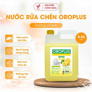 Nước Rửa Chén Oroplus Hương Chanh 9.36kg