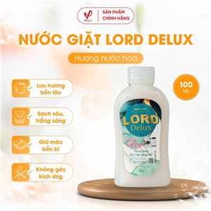 Nước Giặt Lord Delux Hương Nước Hoa Pháp 100ml