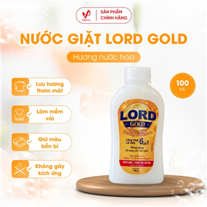 Nước Giặt Xả Vải Lord Gold Hương Nước Hoa 100ml