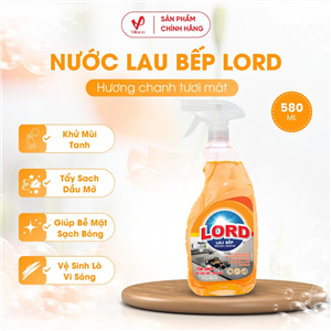 Nước Lau Bếp Lord Hương Chanh 500g